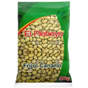 FRIJOL CANARIO EL PLEBEYO 500G