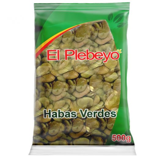 HABAS VERDES EL PLEBEYO 500GR