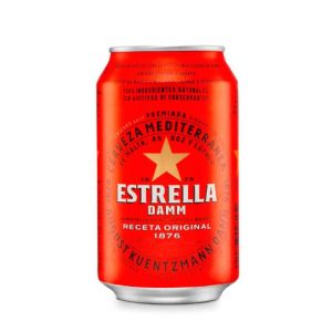 Cerveza Estrella Lata 33cl