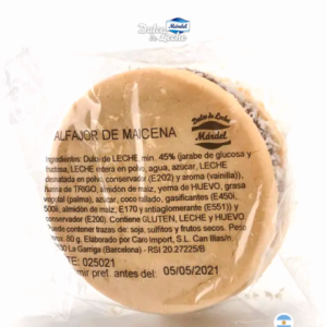 ALFAJOR DE MAICENA