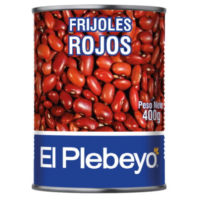 FRIJOL ROJO EL PLEBEYO 400G
